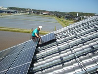 太陽電池モジュールの設置